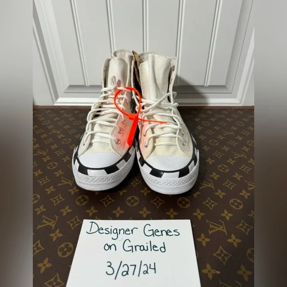 Off-White x Converse Chuck Taylor All-Star 70S High Top - EUC - COA Included - Picture 3 of 16